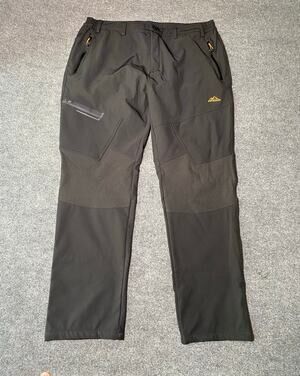 MAGCOMSEN Men's Snow Ski Winter Pants Waterproof Hiking Fleece Lined Pants 40